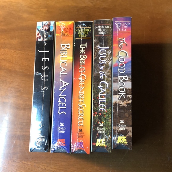 5 New Factory Sealed VHS Tapes. Readers Digest Mysteries of the Bible 1999 - Picture 3 of 4